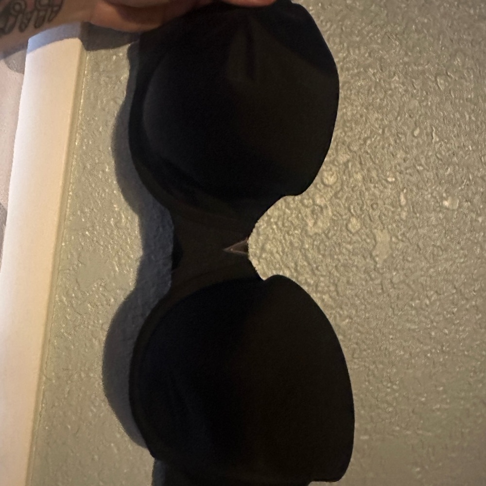 Victoria's Secret Black Strapless Push-Up Bandeau Bra - Picture 3 of 4